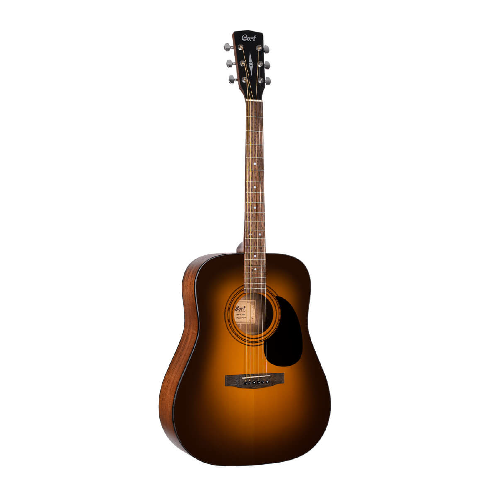 Cort AD810 SSB Satin Sunburst Standard Series Entry-level Acoustic Guitar (Beginner’s Choice)