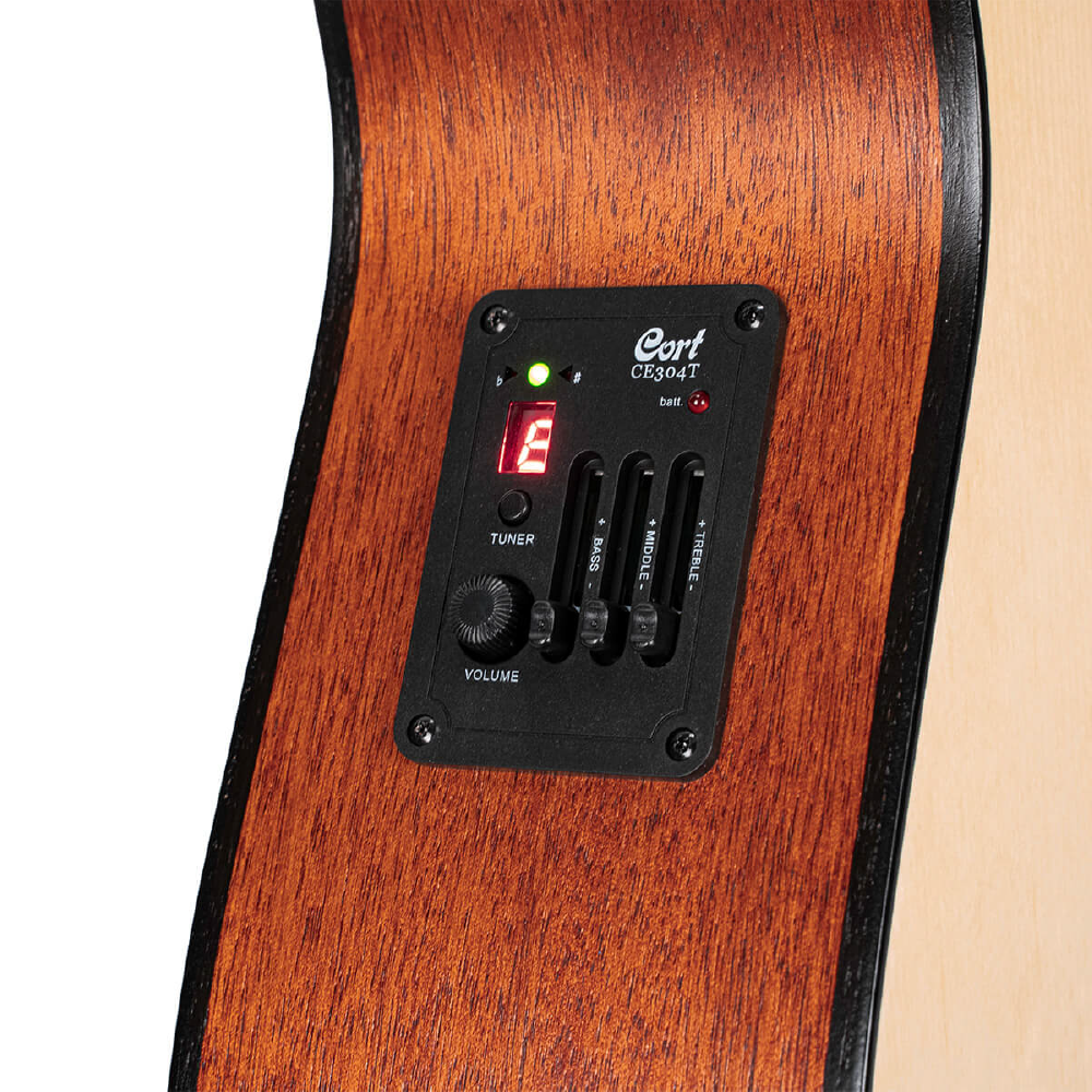 Cort AF510E/OP Acoustic Guitar W/EQ & Bag