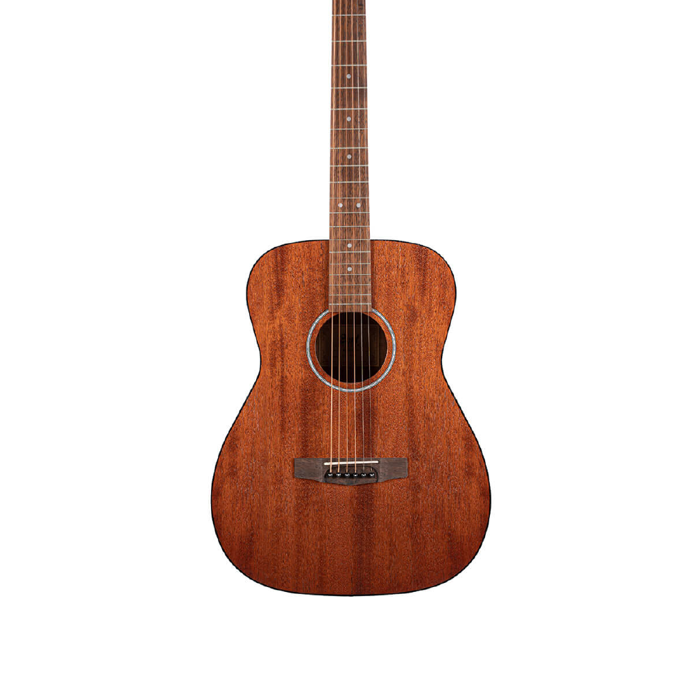 Cort AF510M Concert African Mahogany Top Acoustic Guitar With Gigbag