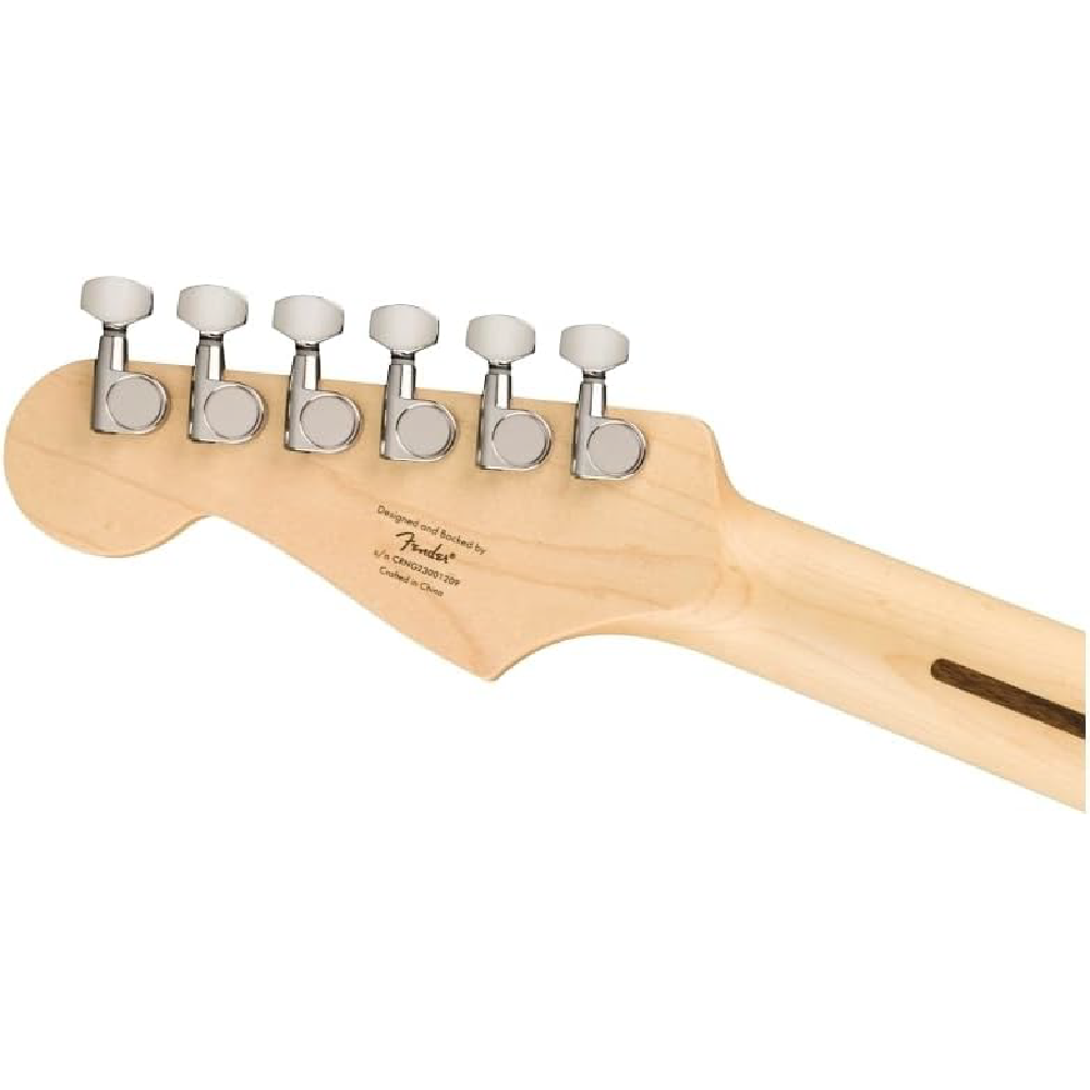 bd0528e325c6092b68413aeae2274934.png Squier FSR Sonic Stratocaster HSS Electric Guitar w/White Pickguard, Maple FB, Ultraviolet