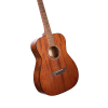 Cort AF510M Concert African Mahogany Top Acoustic Guitar With Gigbag