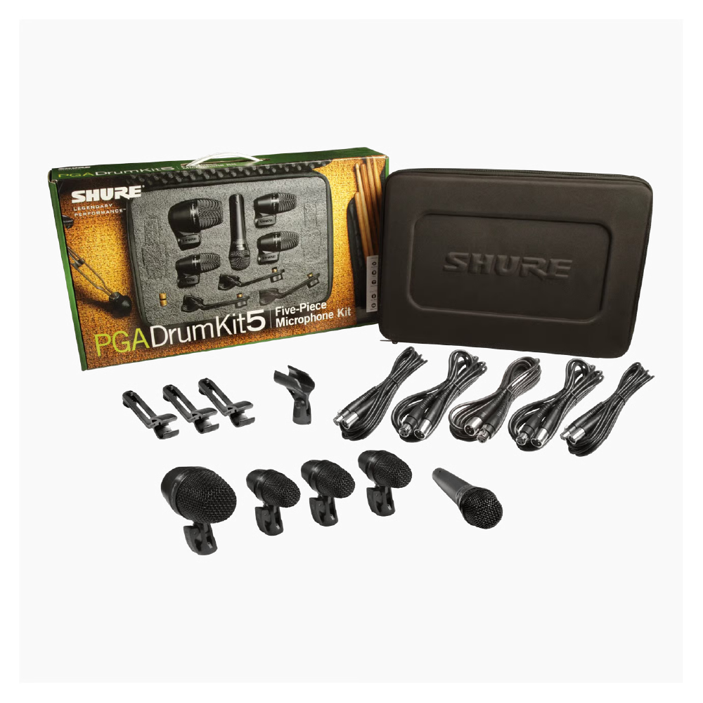 SHURE-PGADRUMKIT5 5-PC DRUMKIT