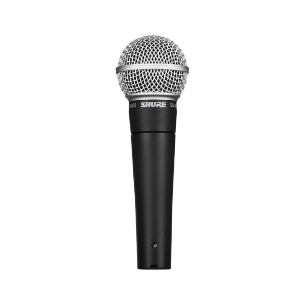 SHURE-SM58 DYNAMIC VOCAL CARDIOD MICROPHONE, W/O CABLE