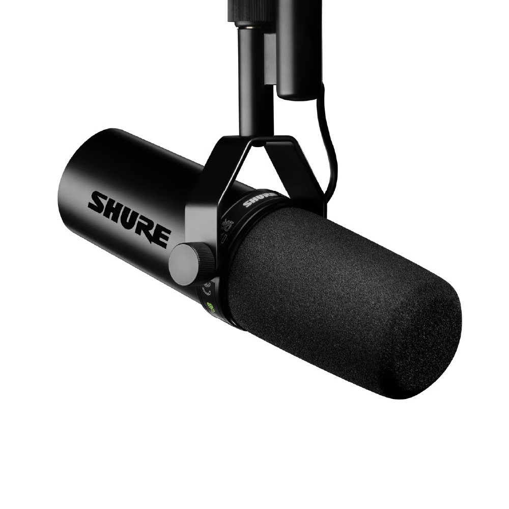 SHURE-SM7DB DYNAMIC VOCAL MICROPHONE W/BUILT IN PREAMP
