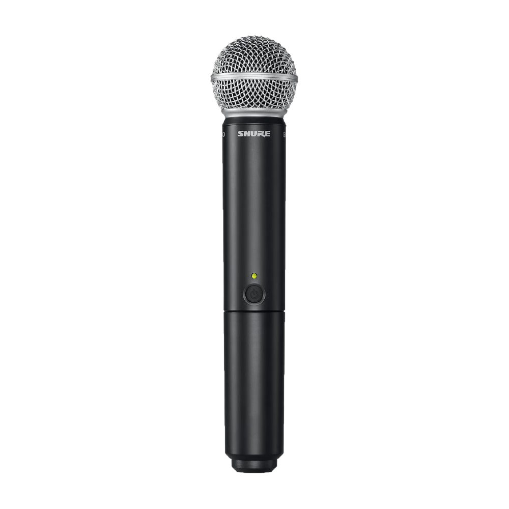 59fcb73c0c460477075ddd1d80d0c0f1.png SHURE-BLX24A/SM58-J10 WIRELESS VOCAL SYS W/SM58 MIC