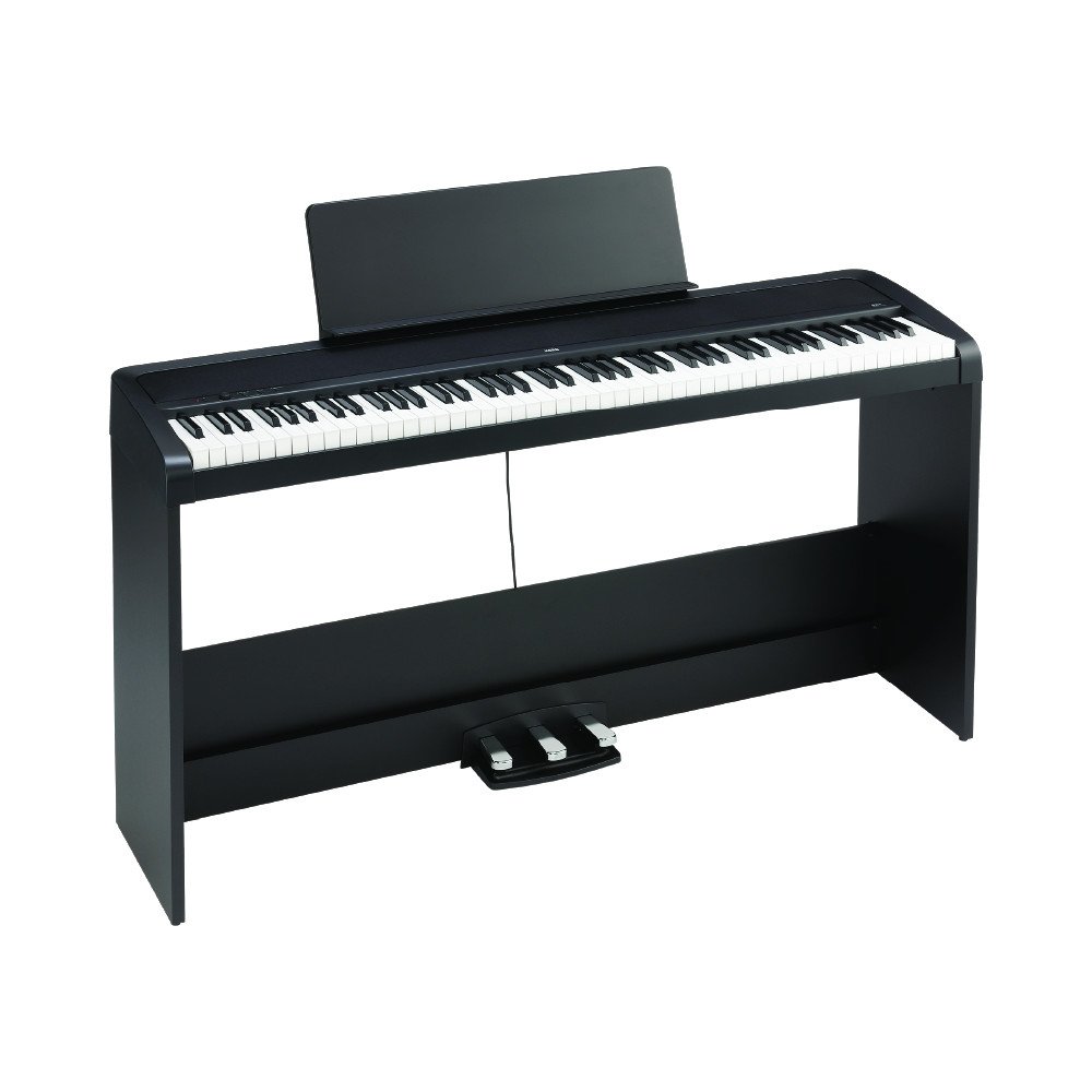 Korg B2+SP Digital Piano – 88-Key Weighted with Stand, USB-C & MIDI Controller Functionality