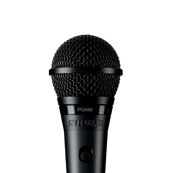 SHURE-PGA58-LC CARDIOD DYNAMIC VOCAL MICROPHONE