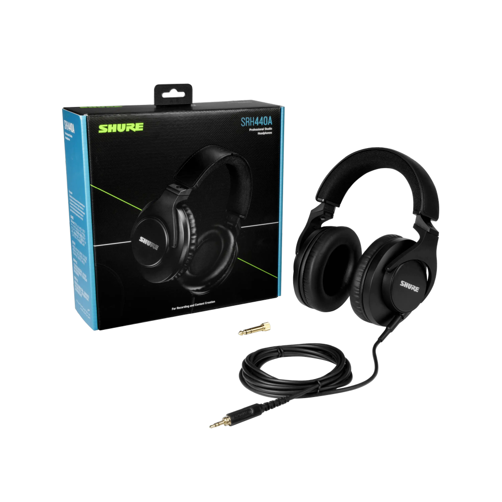 SHURE-SRH440A PROFESSIONAL STUDIO HEADPHONE