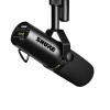 SHURE-SM7DB DYNAMIC VOCAL MICROPHONE W/BUILT IN PREAMP