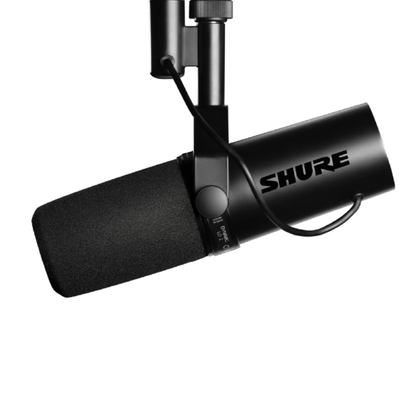 SHURE-SM7DB DYNAMIC VOCAL MICROPHONE W/BUILT IN PREAMP