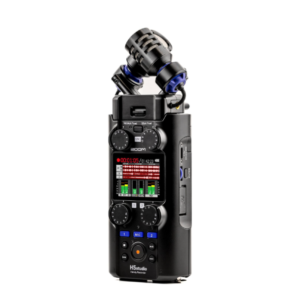 Zoom H5 Studio – 4-Track Handy Recorder & USB Audio Interface with 32-Bit Float Recording