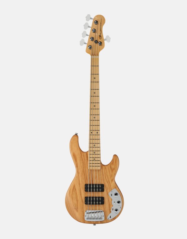 G&L CLF RESEARCH L-2500 BASS GUITAR – NATURAL ASH