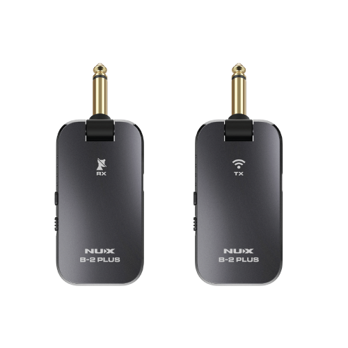 NUX B-2 Plus 2.4GHz Guitar Wireless System – Compact, High-Quality Wireless for Guitar & Bass