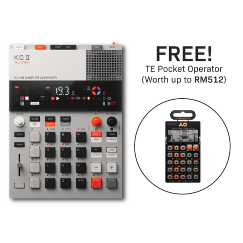 Teenage Engineering EP-133 KO II – Free Pocket Operator (Worth up to RM512)