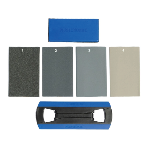 MusicNomad MN860 – 6-Piece Tracers Fret Finishing Kit