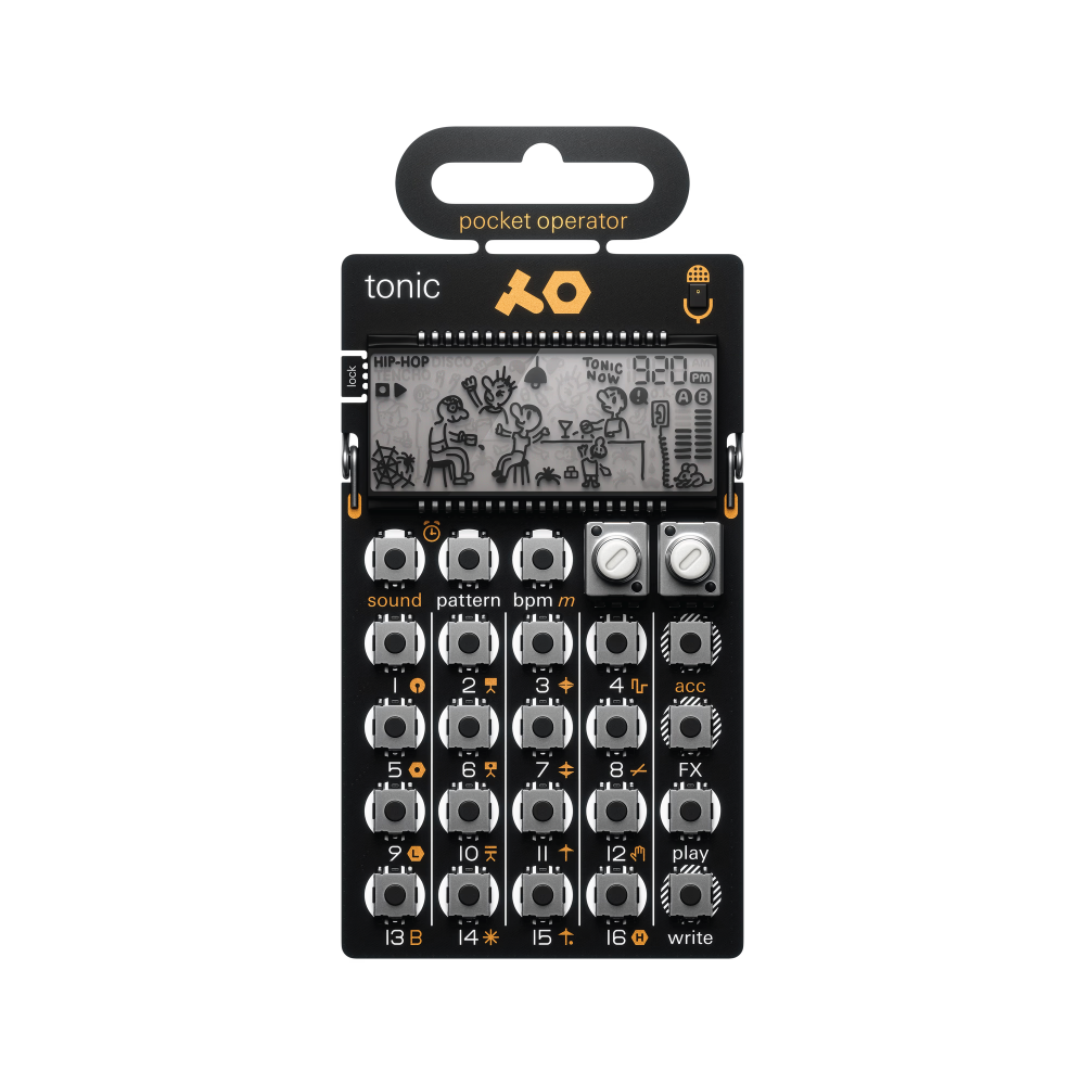 Teenage Engineering PO-32 Tonic pocket drum synth with Microtonic engine