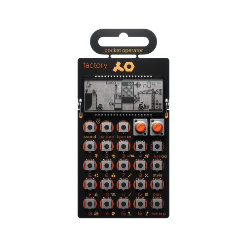 Teenage Engineering PO-16 Factory pocket lead synthesizer with 15 engines