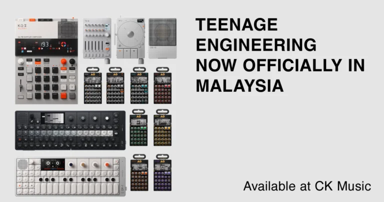 Teenage Engineering Malaysia official distributor – CK Music