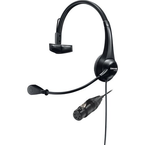 1682234e400cff3f2c8a9db3df3d625a.jpeg Shure BRH31M-NXLR4F – Lightweight Single-Ear Headset with Dynamic Microphone and XLR4F Connector