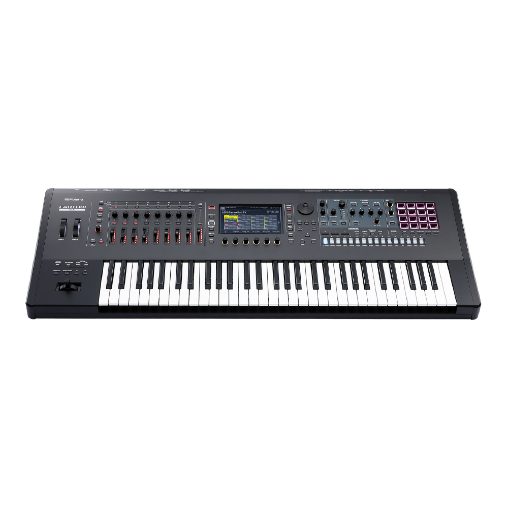 Roland Fantom-6 EX – 61-Key Workstation Synthesizer with ZEN-Core, ACB & SuperNATURAL Engines
