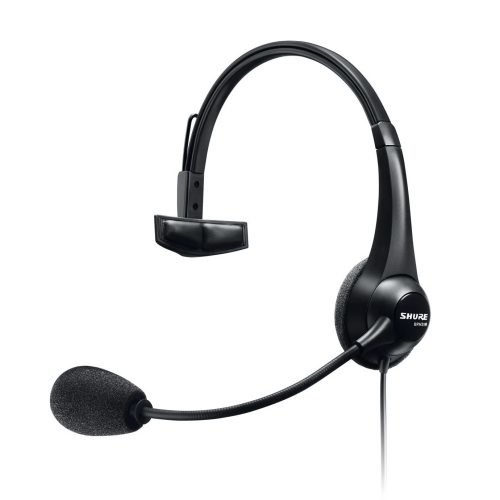Shure BRH31M-NXLR5M – Lightweight Single-Ear Headset with Dynamic Microphone and XLR5M Connector
