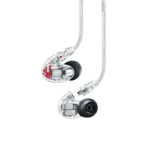 Shure SE846 Gen 2 – Sound Isolating Earphones with Quad High-Definition Drivers and Customizable Sound Signatures (Clear)