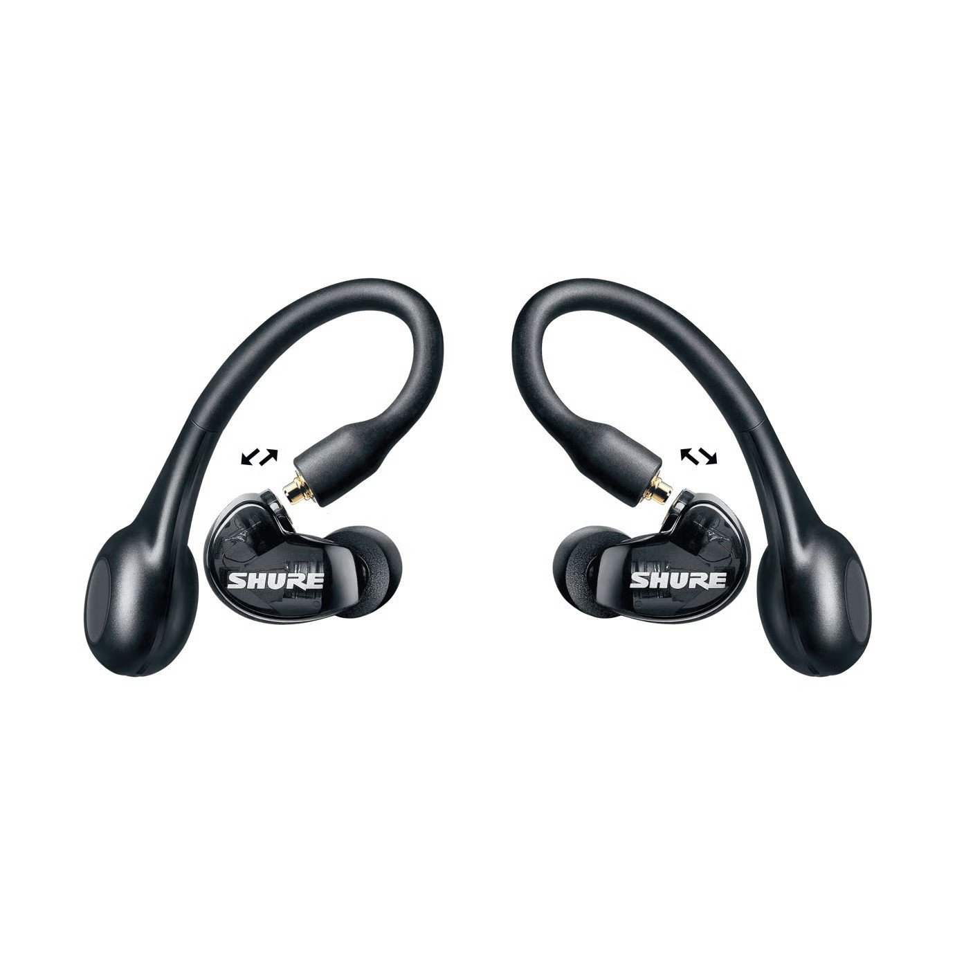 Shure SE21DYBK+TW2-A – AONIC 215 Gen 2 True Wireless Sound Isolating Earphones with Bluetooth MMCX Adapter and Detachable Design (Black)