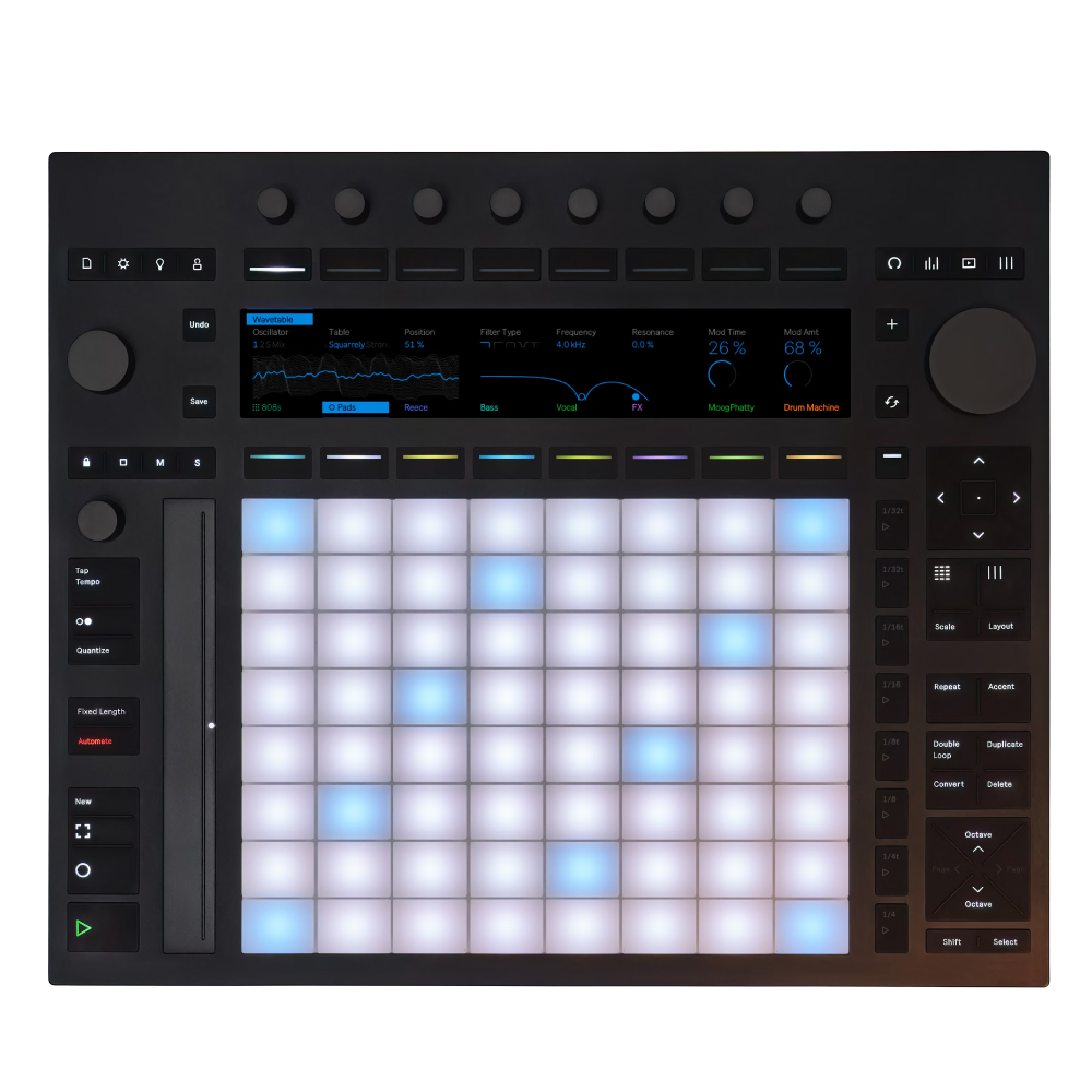 Ableton Push 3 Standalone all-in-one music production instrument with MPE pads