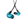 Shure SE215DYBL+UNI-A – AONIC 215 Sound Isolating Earphones with Dynamic MicroDriver and Detachable RMCE-UNI Cable (Blue)