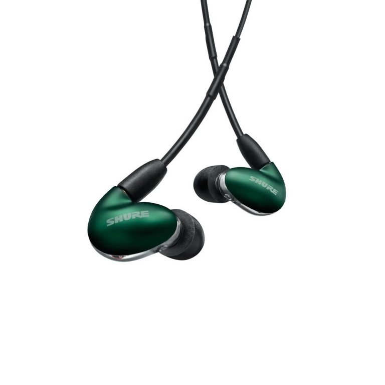 Shure SE846 Gen 2 – Quad High-Definition Driver Sound Isolating Earphones with Customizable Sound Filters (Jade Green)