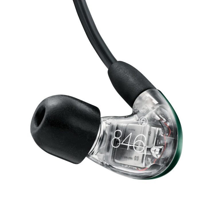 Shure SE846 Gen 2 – Quad High-Definition Driver Sound Isolating Earphones with Customizable Sound Filters (Jade Green)