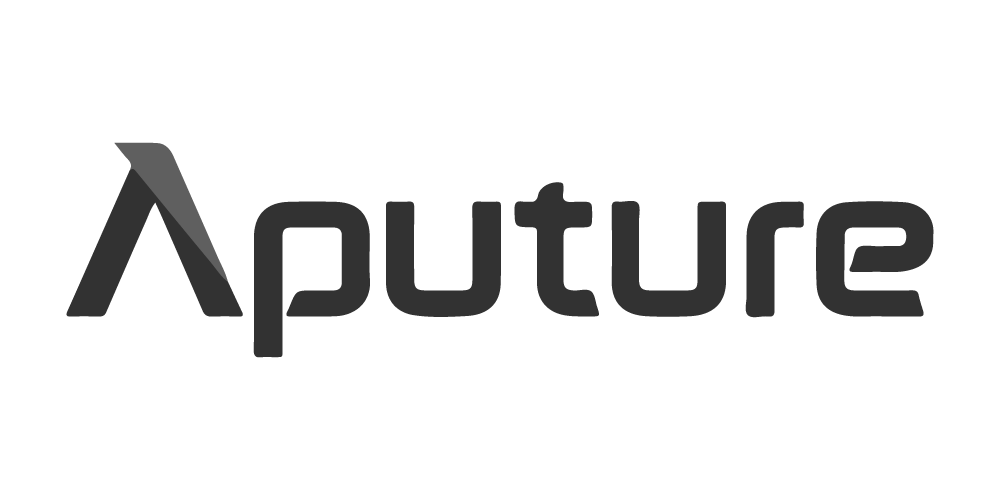 Aputure logo - professional LED lighting solutions for filmmakers and creators