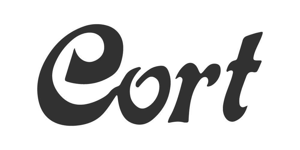 Cort logo - high-quality electric, acoustic, and bass guitars