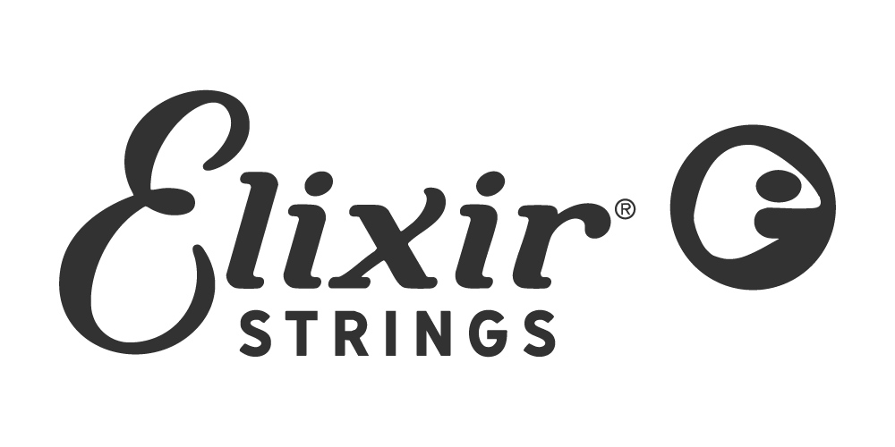 Elixir Strings logo - long-lasting guitar and bass strings with coated technology