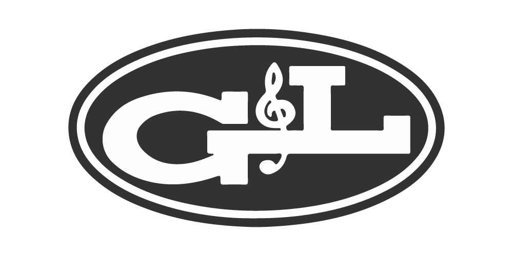 G&L logo - premium electric guitars and basses founded by Leo Fender