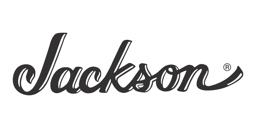 Jackson logo - high-performance electric guitars for rock and metal
