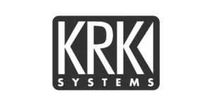 KRK logo – professional studio monitors and subwoofers for music production