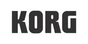 Korg logo – synthesizers, keyboards, digital pianos, and music production gear