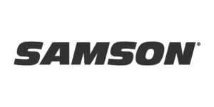 Samson logo – professional microphones, wireless systems, and audio gear