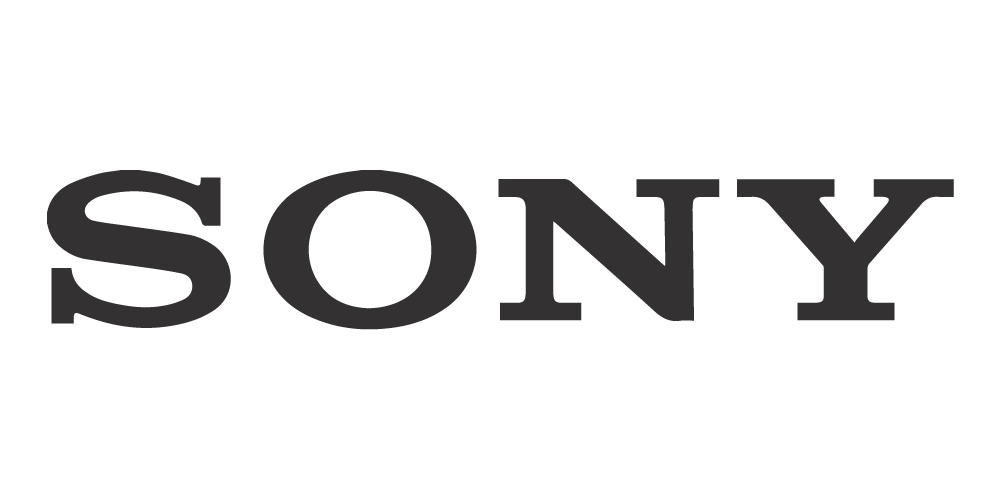 Sony logo – leading brand for headphones, audio equipment, and consumer electronics