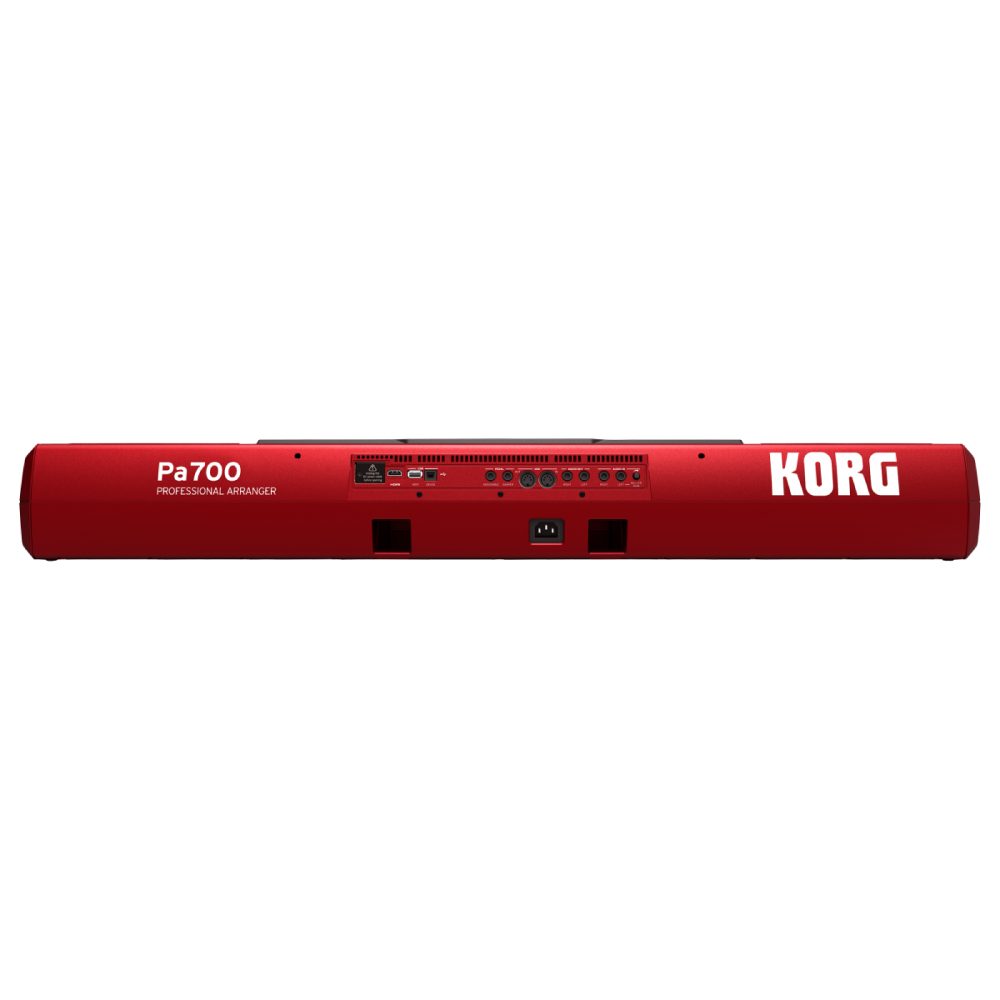 Korg Pa700 Red Limited Edition – Professional Arranger Keyboard with 61 Keys, Defined Nuance Control & Enhanced PCM Sound Engine