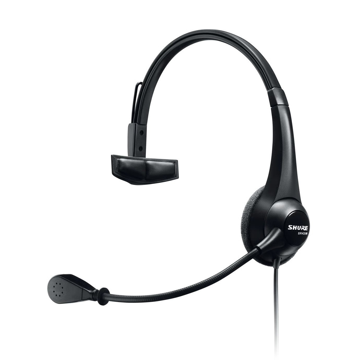 Shure BRH31M-NXLR4F – Lightweight Single-Ear Headset with Dynamic Microphone and XLR4F Connector