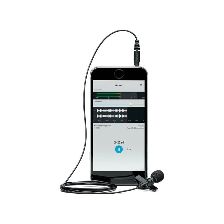 Shure MVL – Mobile Lavalier Microphone