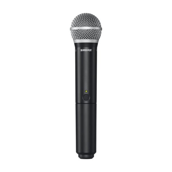 01f8399fdfdb8b5af23b7d3f6539a332.jpeg Shure BLX24/PG58 – Wireless Vocal Microphone System with PG58 Capsule