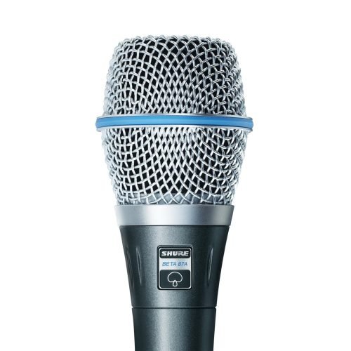 Shure BETA87A – Supercardioid Condenser Vocal Microphone with Studio-Quality Clarity and Exceptional Feedback Rejection