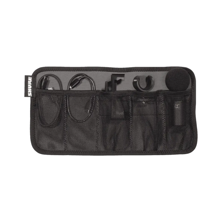 Shure MV88+DIG-VIDKIT – MV88+ Video Kit with Digital Stereo Condenser Microphone, Manfrotto PIXI Tripod & Phone Mount for Mobile Recording