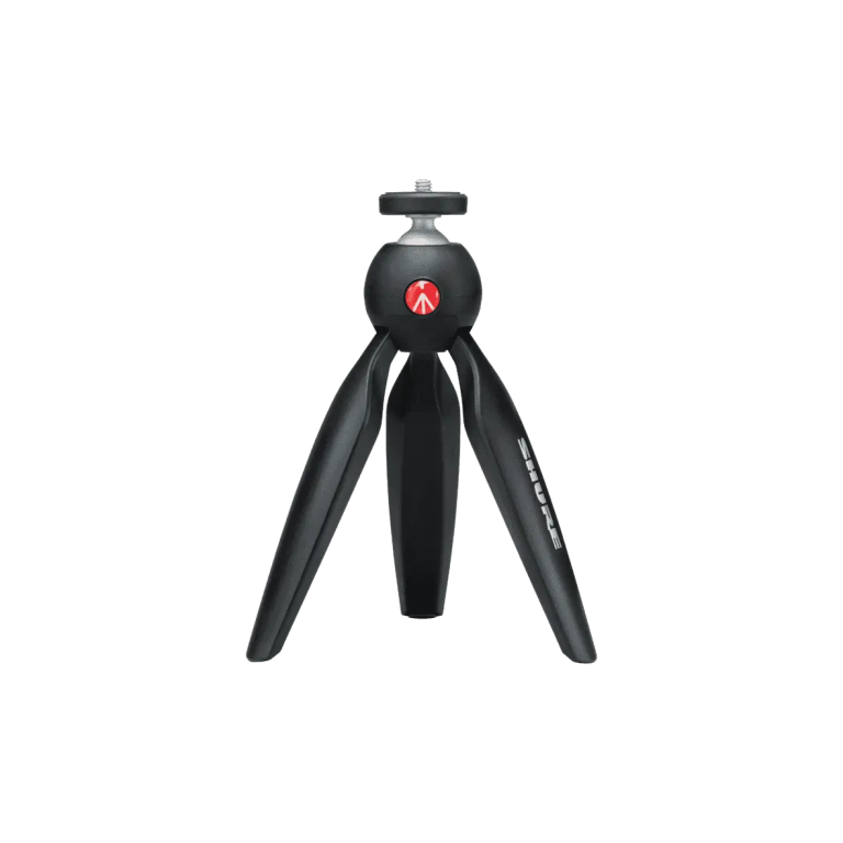 Shure MV88+DIG-VIDKIT – MV88+ Video Kit with Digital Stereo Condenser Microphone, Manfrotto PIXI Tripod & Phone Mount for Mobile Recording