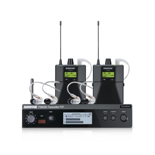 Shure P3TR112GR – Wireless In-Ear Monitoring System with SE112 Earphones