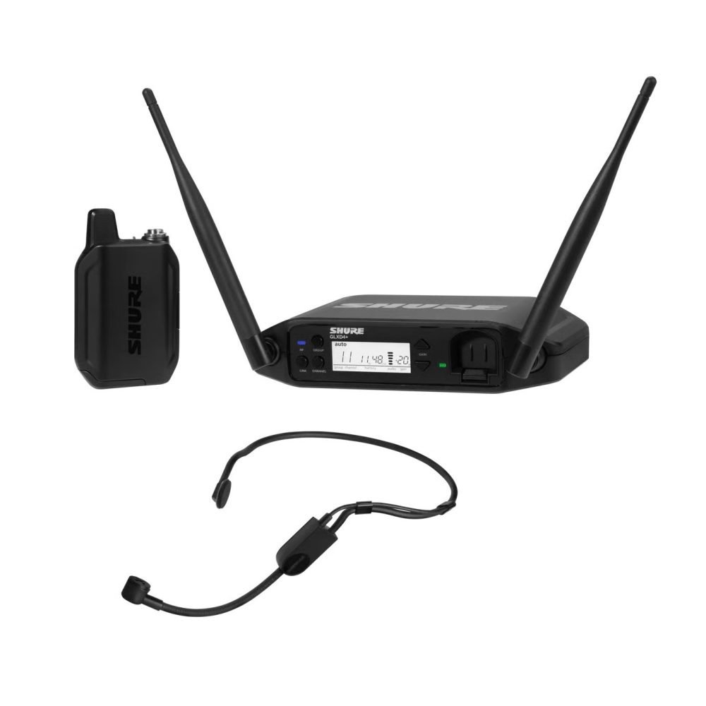 Shure GLXD14+/PGA31 – Digital Wireless Headset System with PGA31 Headset Microphone