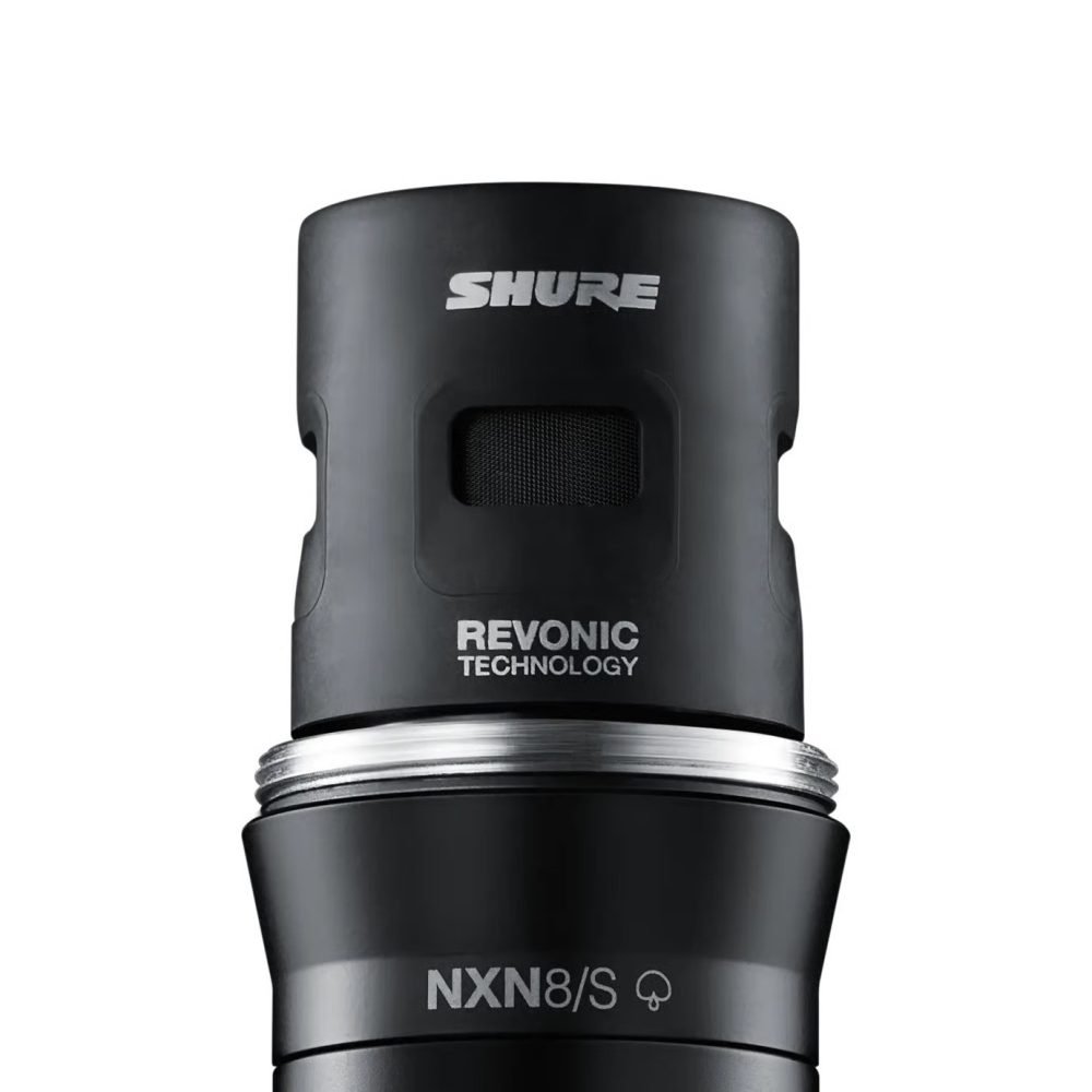 Shure NXN8/S – Nexadyne Dynamic Vocal Microphone, XLR, Supercardioid, Black